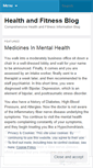 Mobile Screenshot of healthfitclick.wordpress.com