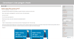 Desktop Screenshot of cleverbean10.wordpress.com