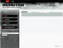 Tablet Screenshot of cxa26483.wordpress.com