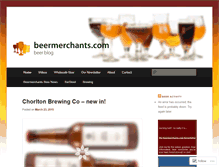 Tablet Screenshot of beermerchants.wordpress.com