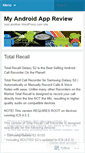 Mobile Screenshot of myandroidappreview.wordpress.com