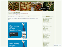 Tablet Screenshot of cookingwithkate.wordpress.com