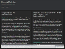 Tablet Screenshot of phuongminhduy.wordpress.com