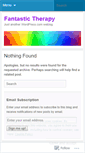 Mobile Screenshot of fantastictherapy.wordpress.com