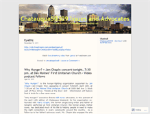 Tablet Screenshot of chatauqua50309.wordpress.com