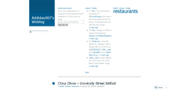 Desktop Screenshot of addidas007.wordpress.com