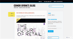 Desktop Screenshot of conorbyrne.wordpress.com