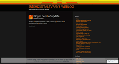 Desktop Screenshot of irishdigitaltvfan.wordpress.com