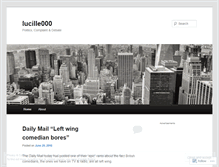 Tablet Screenshot of lucille000.wordpress.com