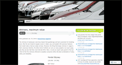 Desktop Screenshot of carblogger.wordpress.com