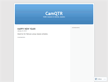 Tablet Screenshot of camqtr.wordpress.com