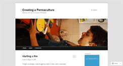 Desktop Screenshot of apermaculture.wordpress.com