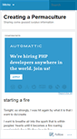 Mobile Screenshot of apermaculture.wordpress.com
