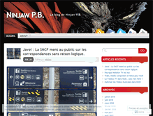 Tablet Screenshot of ninjaw.wordpress.com