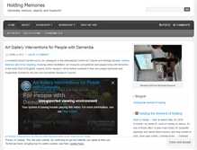 Tablet Screenshot of holdingmemories.wordpress.com