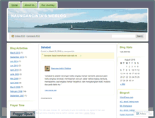 Tablet Screenshot of naungancinta.wordpress.com