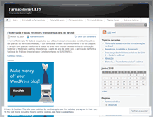 Tablet Screenshot of farmacologiauefs.wordpress.com