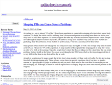 Tablet Screenshot of onlinebusinessmark.wordpress.com