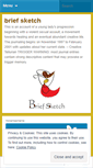 Mobile Screenshot of briefsketch.wordpress.com