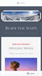 Mobile Screenshot of burntheship.wordpress.com