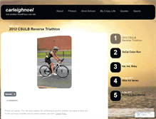 Tablet Screenshot of carleighnoel.wordpress.com