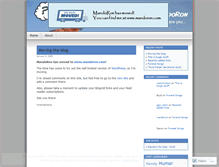 Tablet Screenshot of mandoron.wordpress.com
