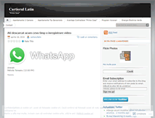 Tablet Screenshot of cartierullatin.wordpress.com