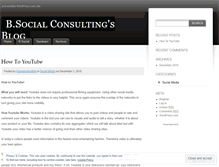 Tablet Screenshot of bsocialconsulting.wordpress.com
