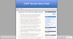 Desktop Screenshot of capptonews.wordpress.com