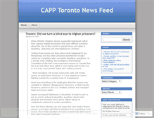 Tablet Screenshot of capptonews.wordpress.com