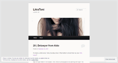 Desktop Screenshot of litratoni.wordpress.com