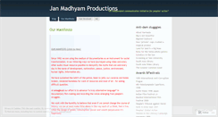 Desktop Screenshot of janmadhyam.wordpress.com