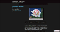 Desktop Screenshot of amicsdelesrosesnoves.wordpress.com