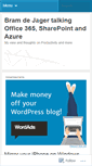 Mobile Screenshot of bramdejager.wordpress.com