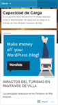 Mobile Screenshot of capacidaddecarga.wordpress.com