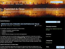 Tablet Screenshot of capacidaddecarga.wordpress.com