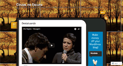 Desktop Screenshot of cinzasnoescuro.wordpress.com
