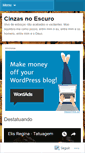 Mobile Screenshot of cinzasnoescuro.wordpress.com