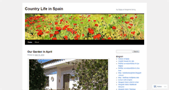 Desktop Screenshot of countryhouseinspain.wordpress.com