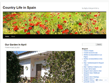 Tablet Screenshot of countryhouseinspain.wordpress.com