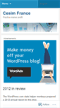 Mobile Screenshot of cesimfrance.wordpress.com