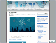 Tablet Screenshot of cesimfrance.wordpress.com