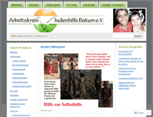 Tablet Screenshot of indienbakum.wordpress.com