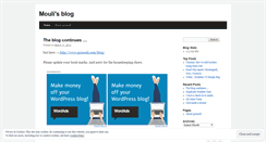 Desktop Screenshot of gcmouli.wordpress.com