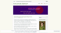 Desktop Screenshot of joycevanhorn.wordpress.com