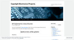 Desktop Screenshot of capolight.wordpress.com