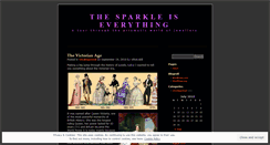 Desktop Screenshot of lovethesparkle.wordpress.com