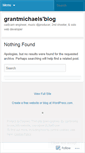 Mobile Screenshot of grantmichaels.wordpress.com
