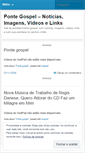 Mobile Screenshot of pontegospel.wordpress.com