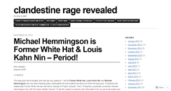 Desktop Screenshot of clandestineragerevealed.wordpress.com